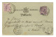 Ganzsache 1875 Nach Basel - Cartas & Documentos