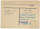 Postkarte Hamburg Nach Memmingen, Zurück, 1950: Prüfung Anschrift - Briefe U. Dokumente