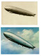 2x Zeppelin: Luftschiff Graf Zeppelin, Orientfahrt 1929, Neuere Karte Von LZ127 - Cartas & Documentos