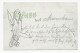 Handcolorierte Postkarte München Nach Losswig 1901 - Briefe U. Dokumente