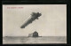 AK Zeppelin-Luftschiff über Schwimmhangar Auf Dem Bodensee  - Airships