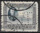 GREECE Perfin T.E. In 1933 Republic 50 Dr. Vl. 476 - Used Stamps