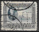 GREECE Perfin T.E. In 1933 Republic 50 Dr. Vl. 476 - Usados