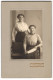 Fotografie Rudolf Ingber, Sonneberg, Zwei Junge Damen In Feiner Garderobe Mit Adrett Frisierten Haaren  - Personas Anónimos