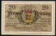 Notgeld Tondern 1920, 20 Pfennig, Gast Im Weissen Schwan  - Dinamarca