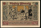 Notgeld Treuenbrietzen 1921, 50 Pfennig, Kurfürst Ludwig I Verleiht An Die Treuenbrietzener Bürgerschaft Landbesitz  - [11] Emisiones Locales