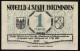Notgeld Holzminden 1922, 1 Mark, Ausmarsch Beim Schützenfest  - [11] Emisiones Locales