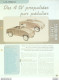 Renault 4cv Cabriolet Brissonneau Et Lotz édition Hachette - Geschiedenis
