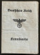 Deutschland, Germany - Kennkarte - Deutsches Reich - Grabow - 1943 ! - 1939-45