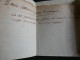 DN17  FRANCE  LETTRE  TRES RARE PLUVIOSE  AN 12  MONTAIGU  A CHOLLET  + AFF. INTERESSANT +++ - 1701-1800: Voorlopers XVIII