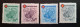 Rheinland Pfalz, Mi 42A-45A MNH(postfrisch) "Rotes Kreuz" - Rheinland-Pfalz