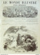 Le Monde Illustré 1864 N°351 Algérie Alger Viet-Nam Saïgon Cho-lün Barque Gauloise - 1850 - 1899
