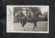 MILITARIA CARTE PHOTO MILITAIRE SOLDAT A CHEVAL1916 PHOTO SOUILLARD À PÉRONNE CACHET DU 102e Art ECRITE DE PLOÊMEL : - War 1914-18