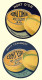 2 Etiqu.A.G. Camembert Et Mont D'Or COMT'ESKI / ROYAL COMTAL Neuves - Cheese