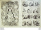 Le Monde Illustré 1866 N°490 Algérie Constantine Bisk'ra Batna Boulogne-sur-mer (62) Suresnes (92) - 1850 - 1899