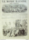 Le Monde Illustré 1866 N°499 Italie Venise St-Marc Passage Des Patriarches St-Emilion (33) - 1850 - 1899
