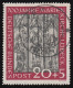 140 Marienkirche 20 Pf. Mit PLF Fleck Im Gewand Des Heiligen Links, Gestempelt O - Variétés Et Curiosités