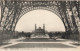 FRANCE - Paris - Le Trocadéro Sous La Tour Eiffel - Carte Postale Ancienne - Tour Eiffel