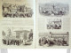 Le Monde Illustré 1867 N°525 Buttes Chaumont Angleterre South Eastern Railway Viet Nam Saigon - 1850 - 1899