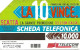 Italy: Telecom Italia - La 10 Vince, Cappellino (A) - Öff. Werbe-TK
