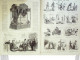 Le Monde Illustré 1867 N°530 Italie Santa Maria Della Pace Napoleon III Alexandre II - 1850 - 1899