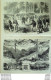 Le Monde Illustré 1867 N°544 Espagne Catalogne Billancourt Amiens (80) Borghano (20) Vero Gavarnie (65) - 1850 - 1899