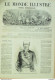 Le Monde Illustré 1867 N°550 Espagne Narvaez Boulogne (62) Italie Milan Rome Palais Portese - 1850 - 1899