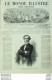 Le Monde Illustré 1867 N°554 Danemark Ile St-Thomas Espagne Madrid Atocha Japon Acrobates - 1850 - 1899