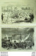 Le Monde Illustré 1867 N°557 Halles Aux Draps Viet Nam Cho Leu Saigon Bayonne (64) - 1850 - 1899