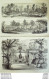 Le Monde Illustré 1867 N°553 Italie Viterbe Civita Vecchia Passo Corese Algérie Oran Calais Douvres (62) - 1850 - 1899