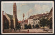 AK Sopron, Franz-Josefs-Platz Und Komitatshaus  - Hungary
