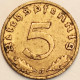 Germany Third Reich - 5 Reichspfennig 1938 J, KM# 91 (#4433) - Autres – Europe