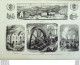 Delcampe - Le Monde Illustré 1868 N°581 Allemagne Bade Havre (76) Belgique Houpline-sur-Lys - 1850 - 1899