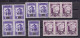 1943 San Marino Saint Marin GOVERNO PROVVISORIO POSTA AEREA 12 Valori: 50 Cent (x 7) + 1 Lira (x 5) MNH** AIR MAIL - Airmail