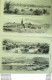 Delcampe - Le Monde Illustré 1868 N°604 Cosne Charite Sur Loire (58) Guetin (18) Espagne Iles Majorques Suisse Italie Civita Vecchi - 1850 - 1899