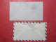 Marcophilie - Lot 2 Lettres Enveloppes Oblitérations Timbres PEROU Destination SUISSE (B328) - Peru