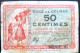 50 CENTIMES VILLE DE COLMAR BON NECESITE - Bons & Nécessité