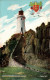 N°1344 W -cpa Corbière Lightouse Jersey- - Phares