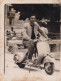 VESPA  FARO BASSO - MOTO SCOOTER - SCOOTER - FOTO ORIGINALE ANNO 1971 - Cars