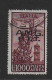 TRIESTE ZONA "A" 1948 AEREA SASSONE NUMERO 16 FIRMATO VALORE €.500,00++ C1197A - Usados