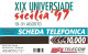 Italy: Telecom Italia - XIX Universiade Sicilia '97, Archimede - Públicas  Publicitarias