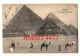 CPA - Cairo Egypte En 1907 - Gizeh The Thre Pyramids ( Bien Animée ) N° 9 - Edit. Lichtenstern & Harari - Gizeh