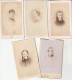 Lot N° 28 - 10 Photos Format CDV Femme - Alte (vor 1900)
