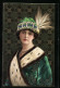 AK Junge Frau In Einem Pelzmantel Mit Hut  - Moda