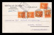 NYÍREGYHÁZA 1933. Postcard With Nice Franking And Cancellation - Briefe U. Dokumente