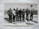 PHOTO ANCIENNE (17 X 11 Cm) : Scène Animée - Groupe De Skieurs - Photo ALIX - LUCHON - Guerre, Militaire