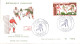 GABON FDC 1974 FOOTBALL MUNICH 1974 - Gabon (1960-...)