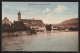 AK Bad Säckingen, Partie Am Rhein, Blick Zur Kirche  - Bad Säckingen