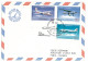 COV 35 - 249-a AIRPLANE, Flight Bucuresti-Paria, Romania - Cover - Used - 1980 - Covers & Documents