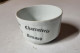 Tasse Publicitaire En Porcelaine Blanche Fleurie Vintage - Tassen